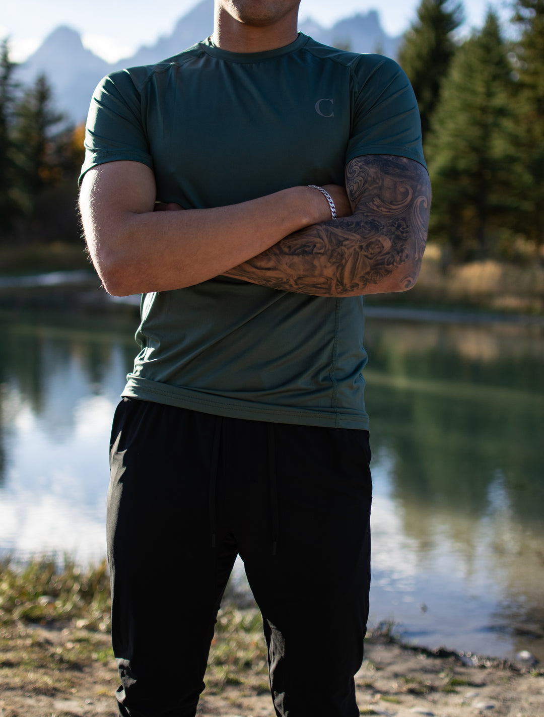 Essential Tee — Military Green