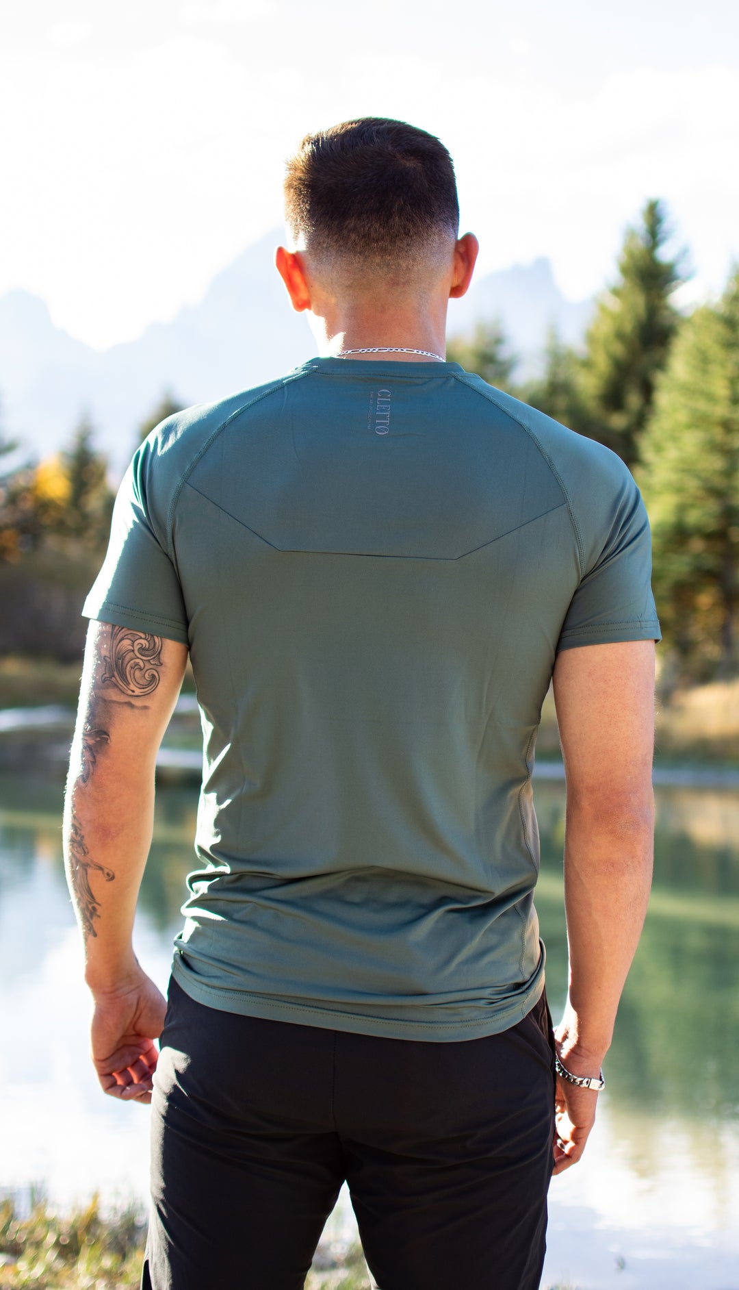 Essential Tee — Military Green