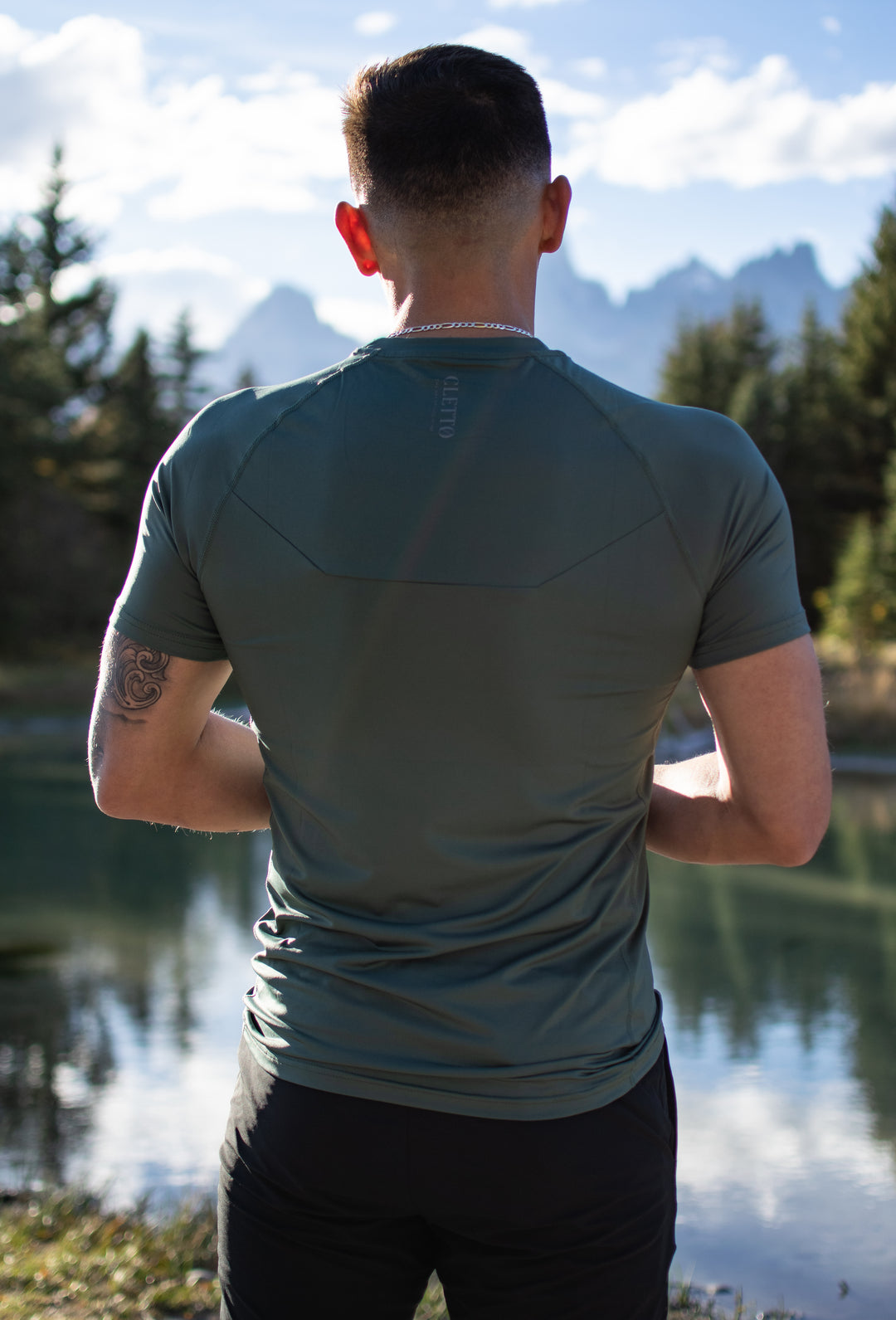 Essential Tee — Military Green