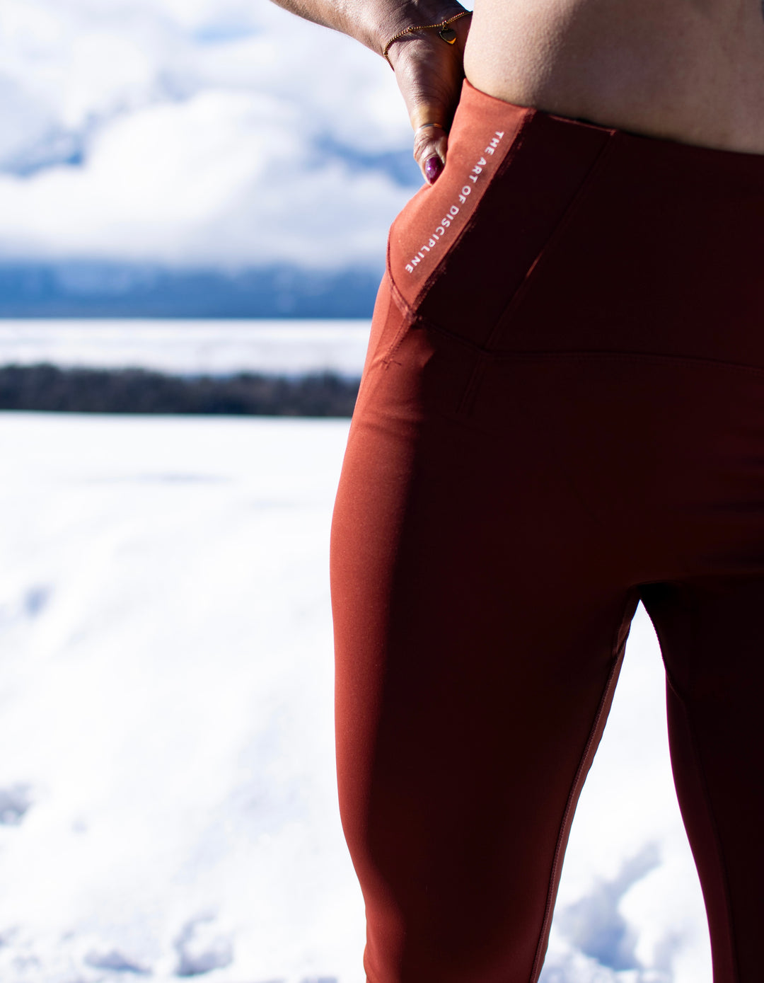 CLETTØ Women’s Performance Leggings Burgundy